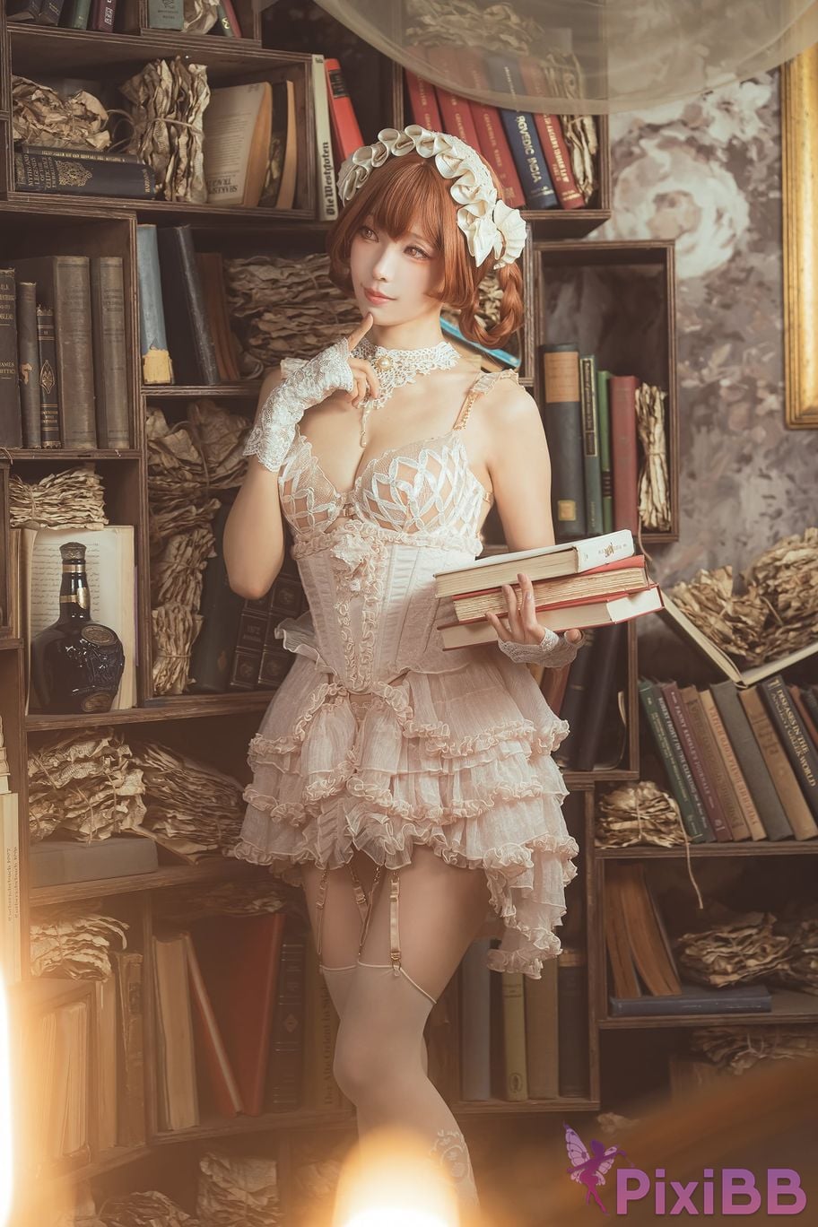 Cosplayer Ely eee ElyEE child Book Witch Shu Ben Mo Nu PixiBB.COM 025