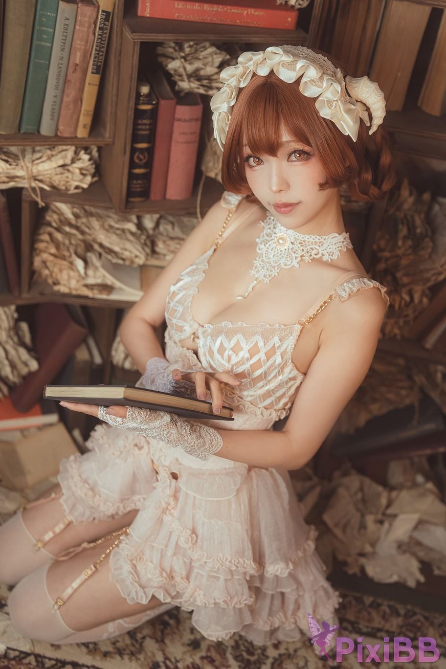 Cosplayer Ely eee ElyEE child Book Witch Shu Ben Mo Nu PixiBB.COM 028