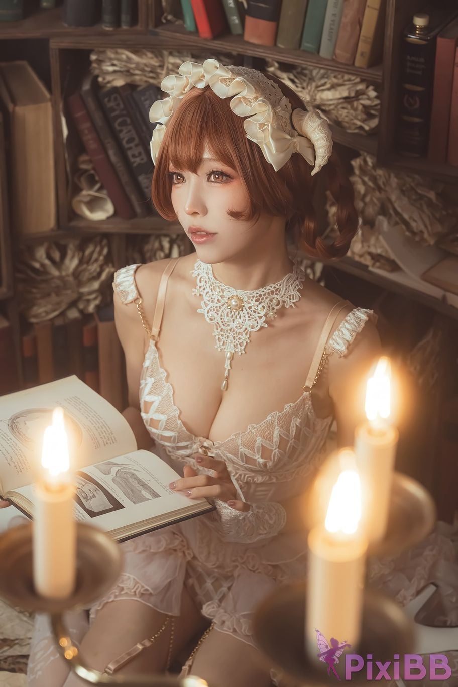 Cosplayer Ely eee ElyEE child Book Witch Shu Ben Mo Nu PixiBB.COM 032