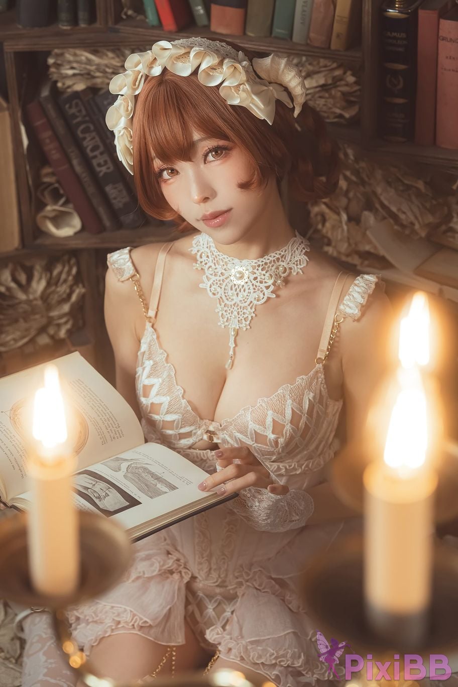 Cosplayer Ely eee ElyEE child Book Witch Shu Ben Mo Nu PixiBB.COM 033