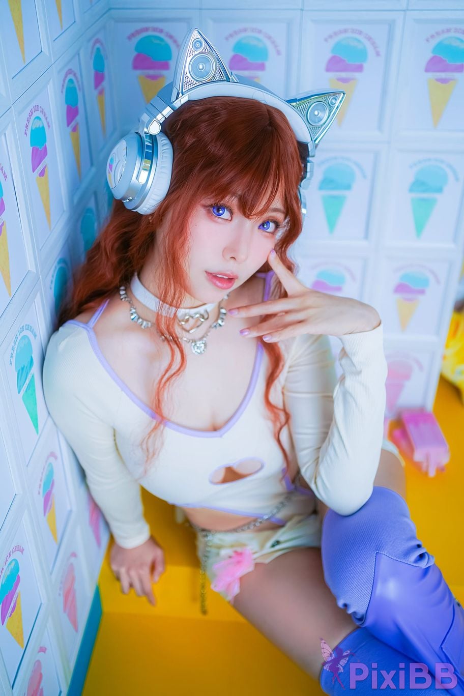 Cosplayer Ely eee ElyEE child Maoin Y2K Mao Yin PixiBB.COM 014
