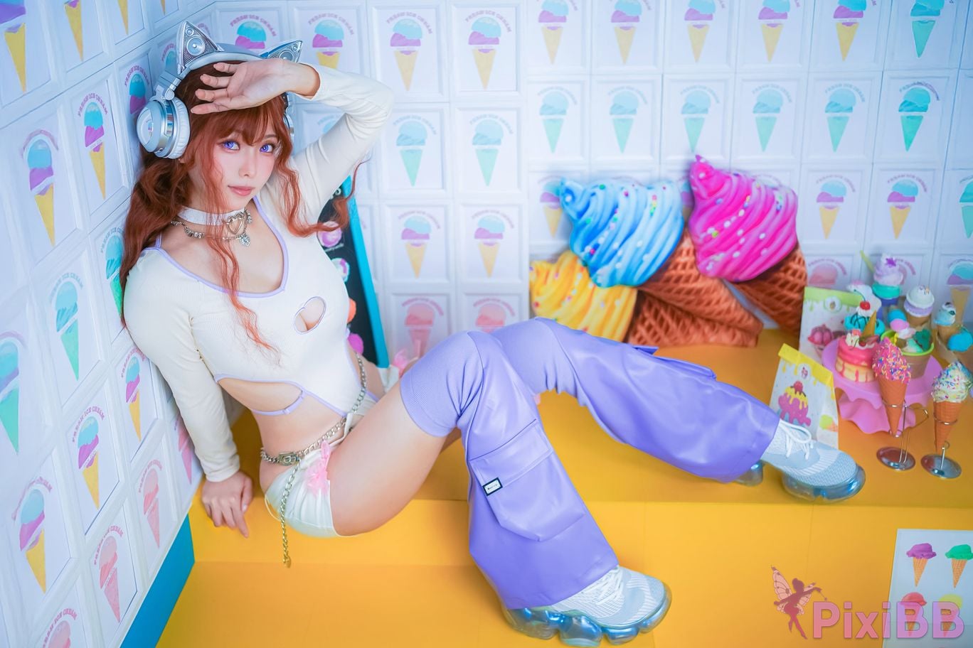 Cosplayer Ely eee ElyEE child Maoin Y2K Mao Yin PixiBB.COM 015