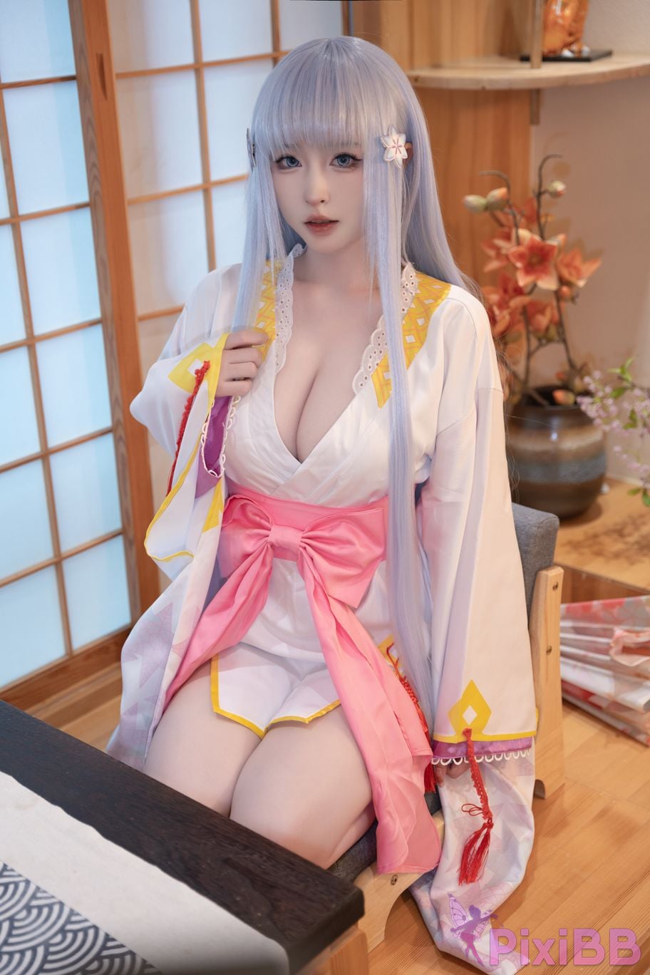 Coser Qing shui you nai PixiBB.COM 002