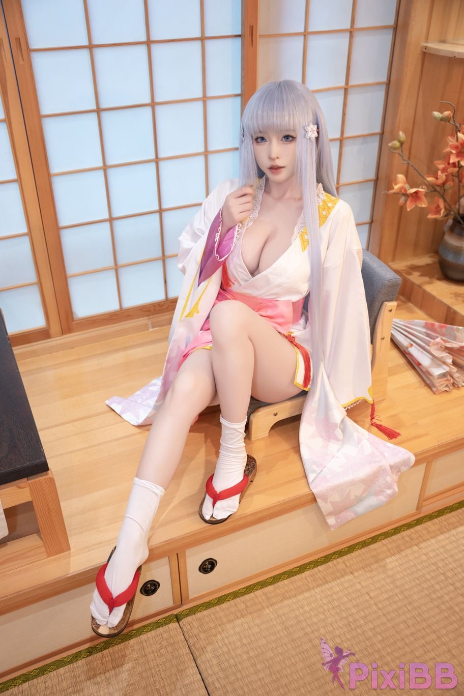 Coser Qing shui you nai PixiBB.COM 008