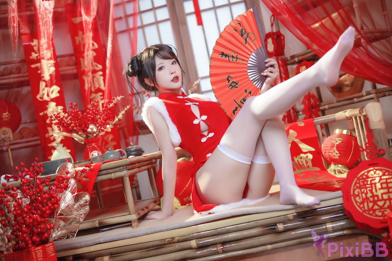 Coser Qing shui you nai PixiBB.COM 001