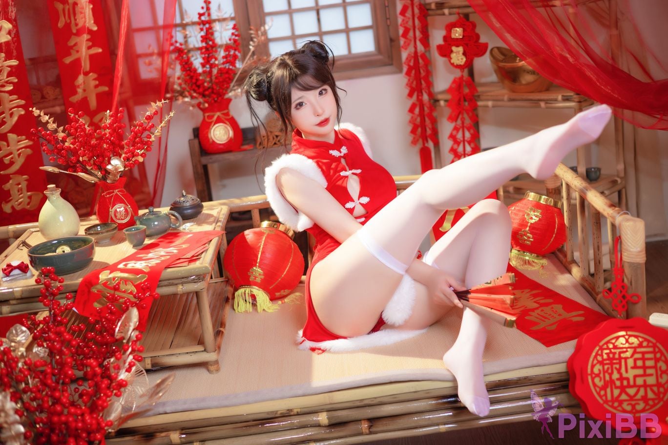 Coser Qing shui you nai PixiBB.COM 003