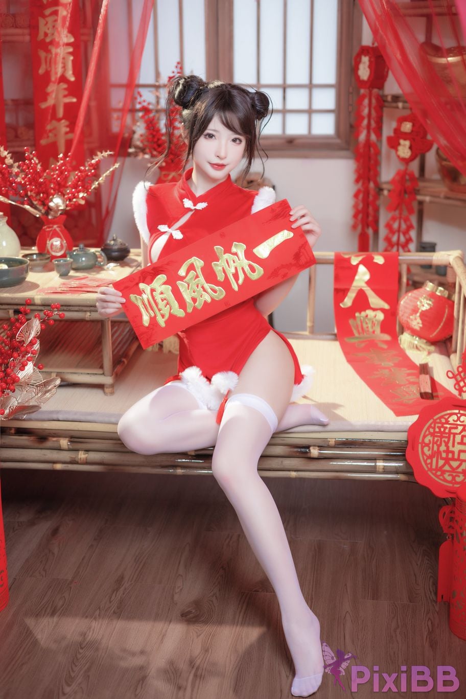 Coser Qing shui you nai PixiBB.COM 008