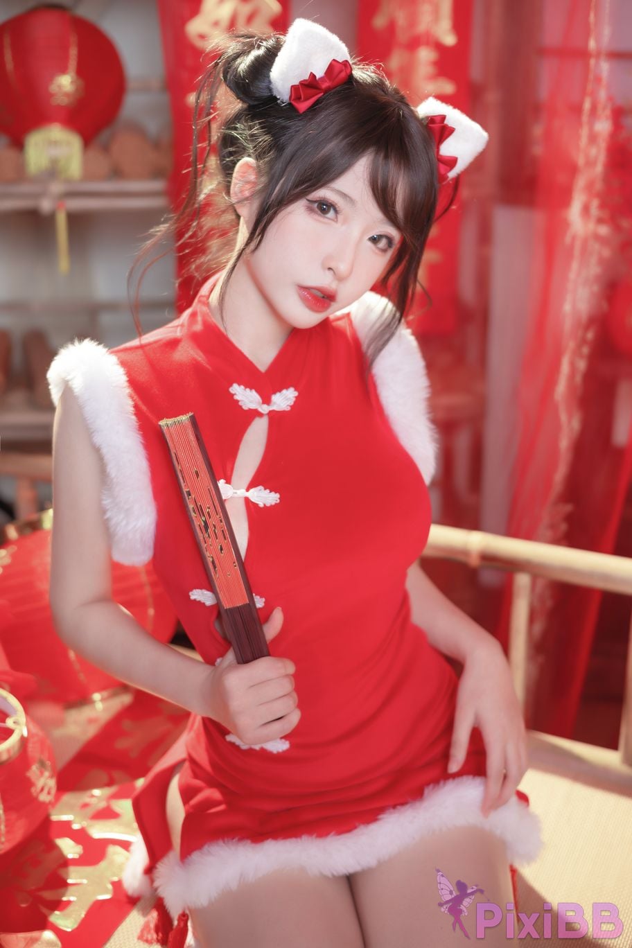 Coser Qing shui you nai PixiBB.COM 046