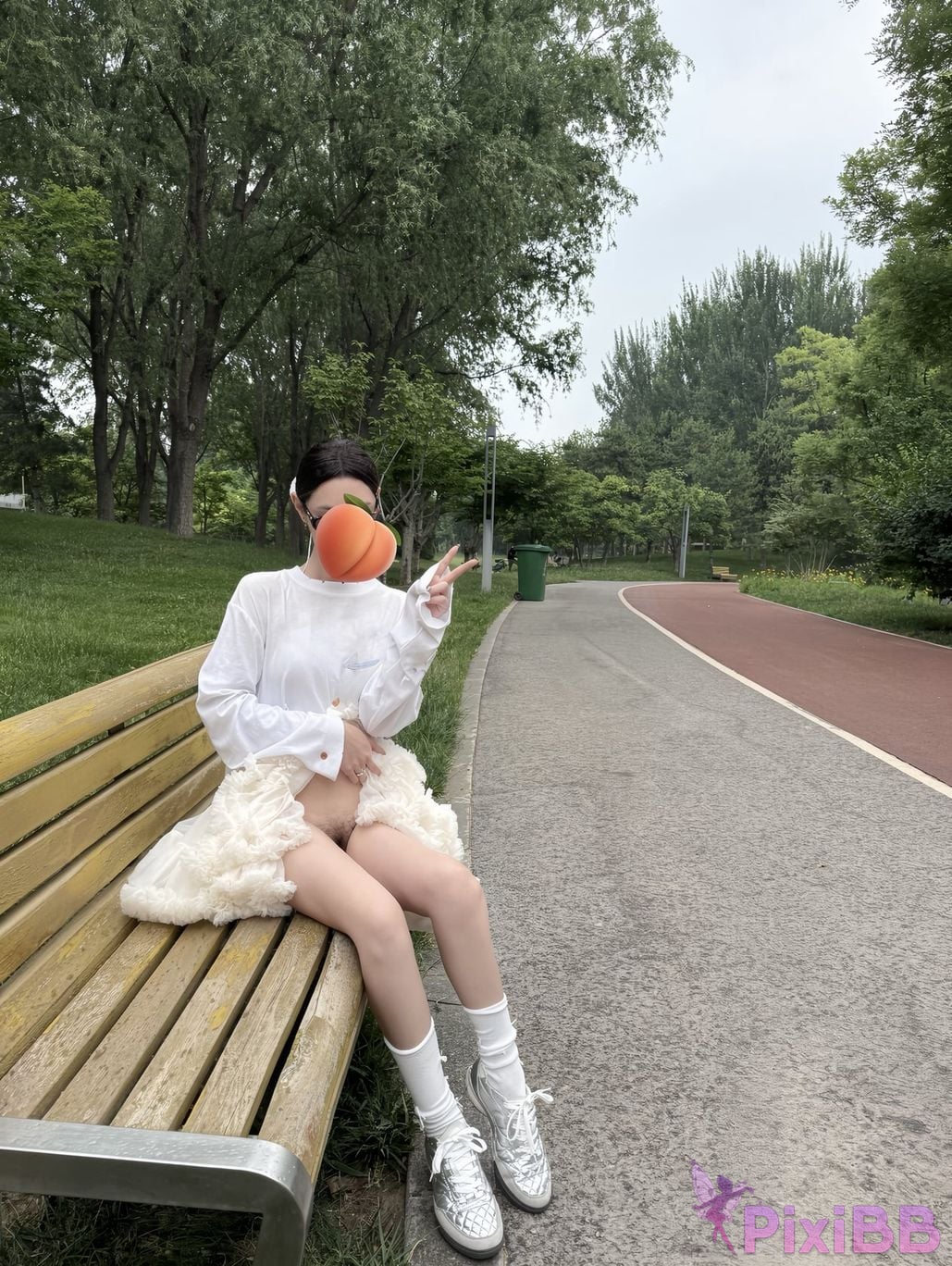 OtherXXX Lili peach Long legged and busty lady exposed in front of others for private photo shoot PixiBB.COM 047