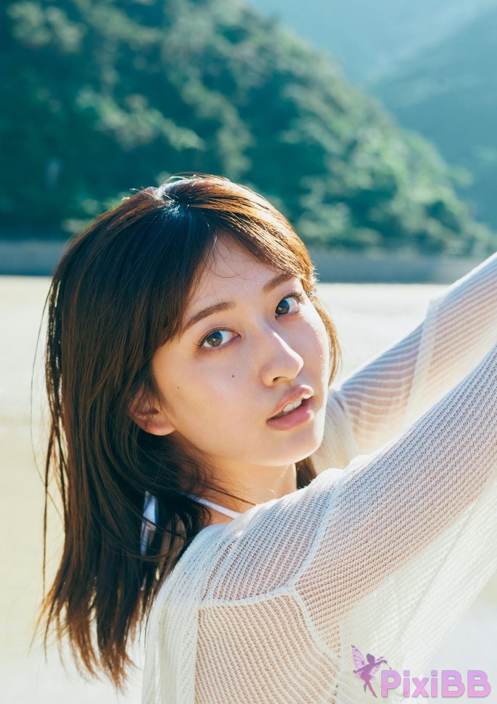 Japanese Idol Rina Saito 1st photo book color PixiBB.COM 024