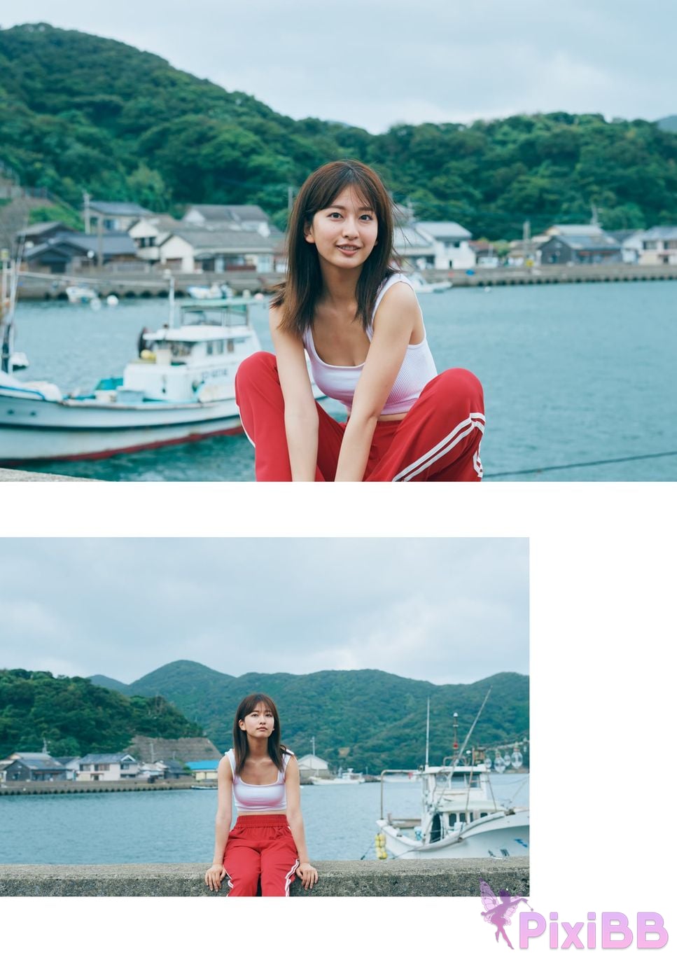 Japanese Idol Rina Saito 1st photo book color PixiBB.COM 026