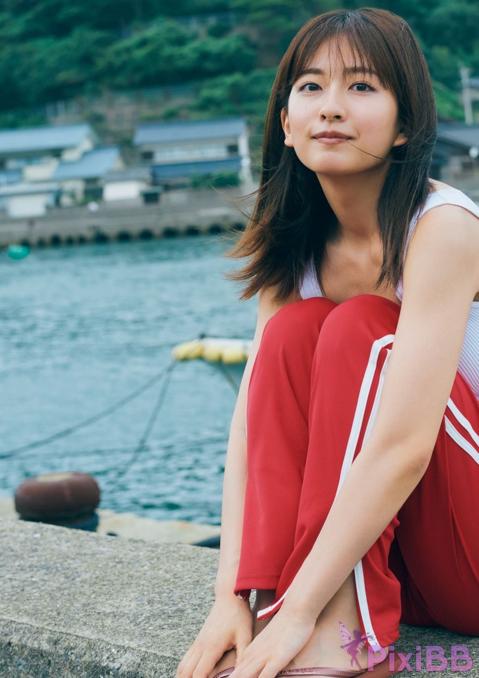 Japanese Idol Rina Saito 1st photo book color PixiBB.COM 028
