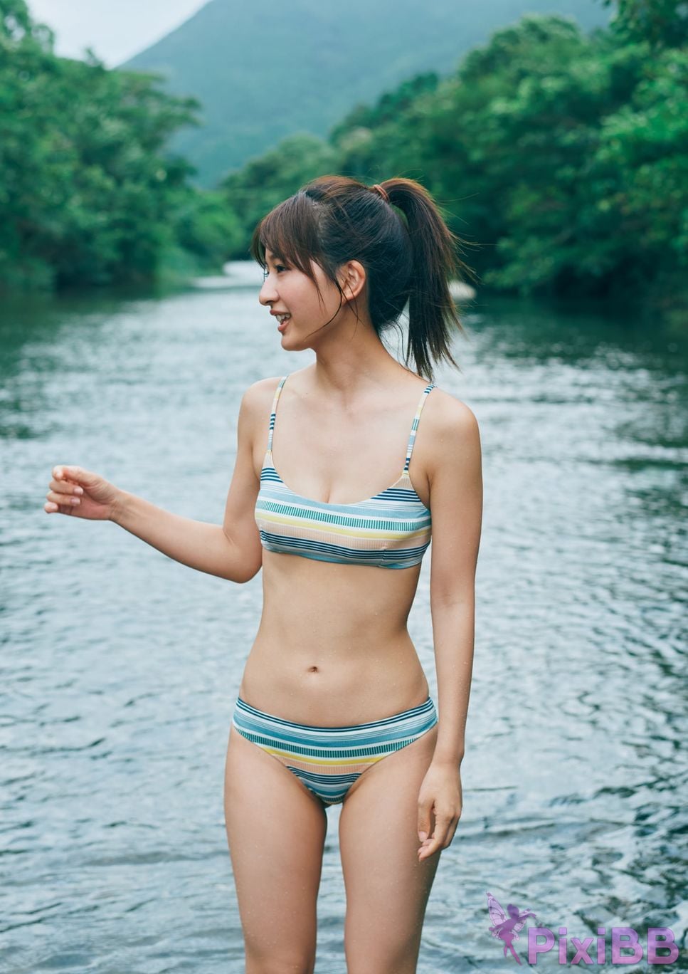 Japanese Idol Rina Saito 1st photo book color PixiBB.COM 091