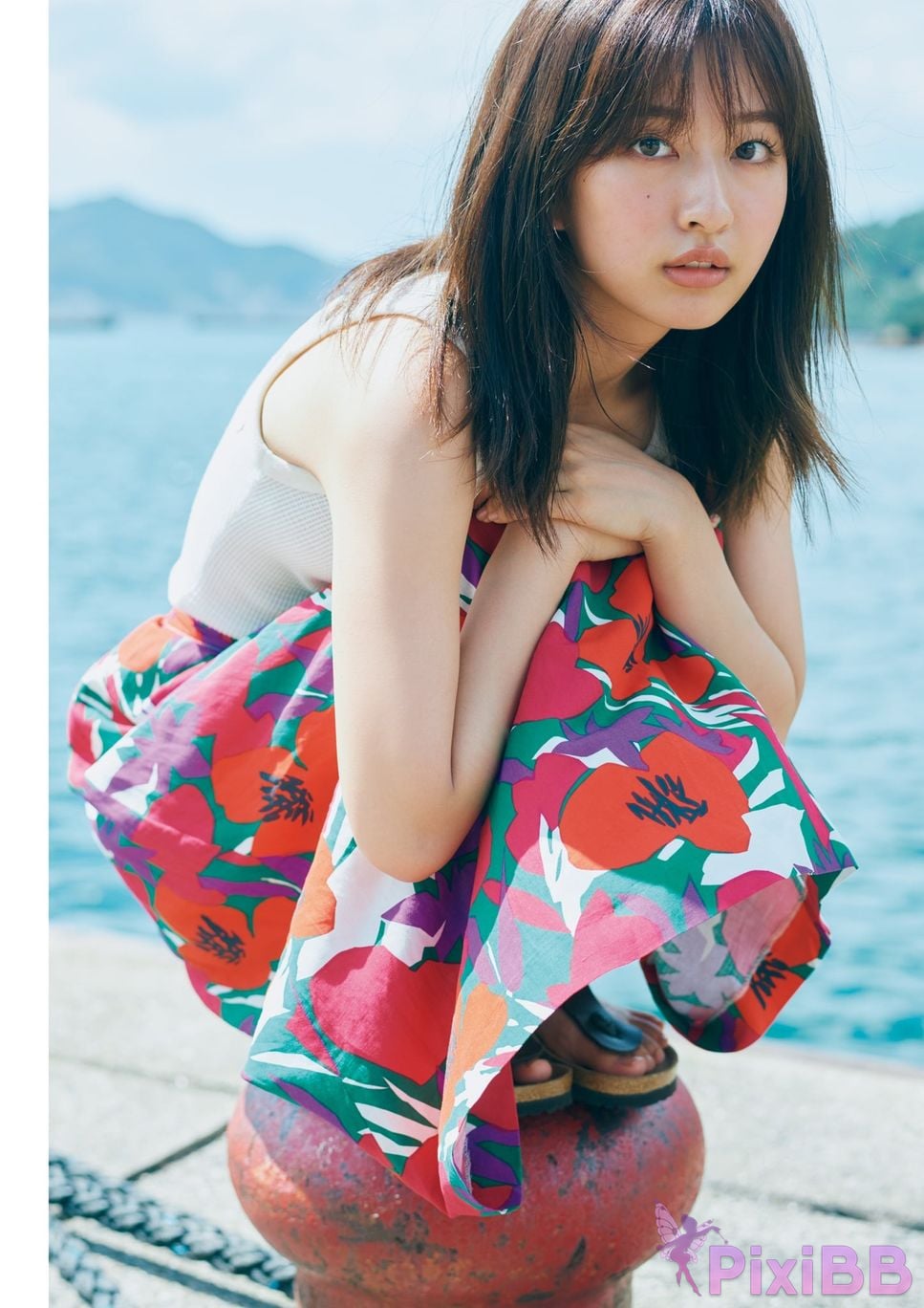 Japanese Idol Rina Saito 1st photo book color PixiBB.COM 099