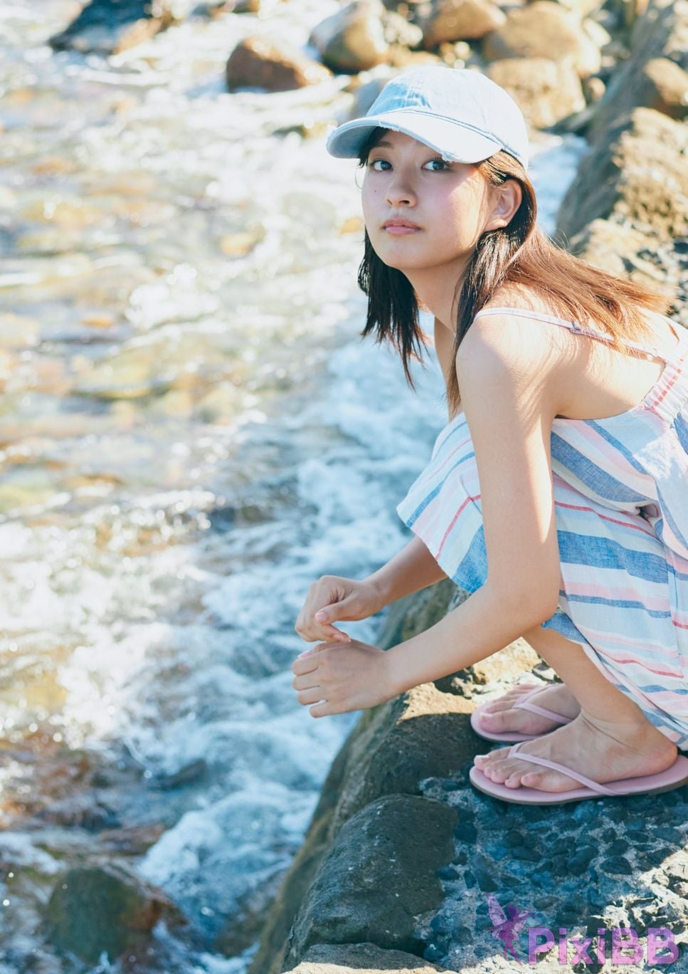 Japanese Idol Rina Saito 1st photo book color PixiBB.COM 126