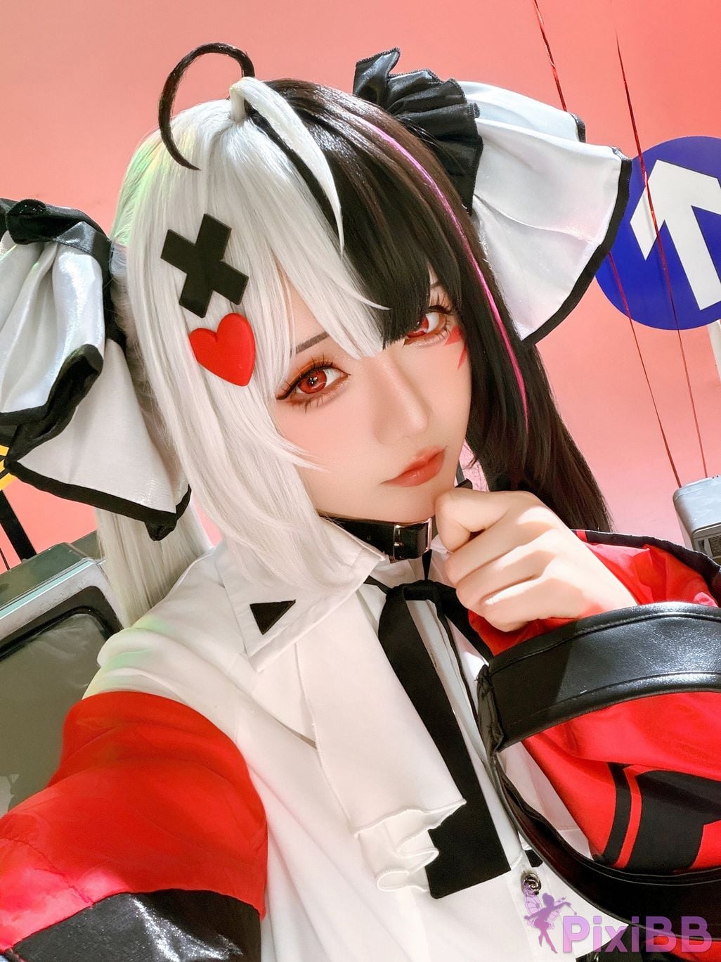 Cosplayer The star is late Hoshilily 2026 Year 06 monthly plan heterocyclic ring Requiem Raw hide Doujin PixiBB.COM 003