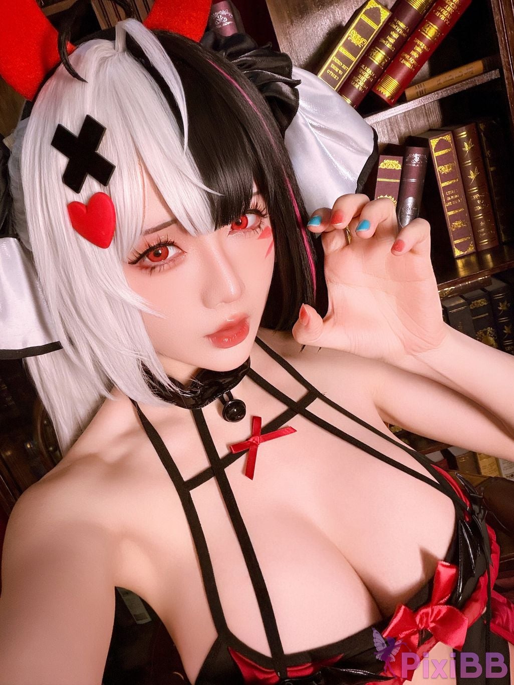 Cosplayer The star is late Hoshilily 2026 Year 06 monthly plan heterocyclic ring Requiem Raw hide Doujin PixiBB.COM 006