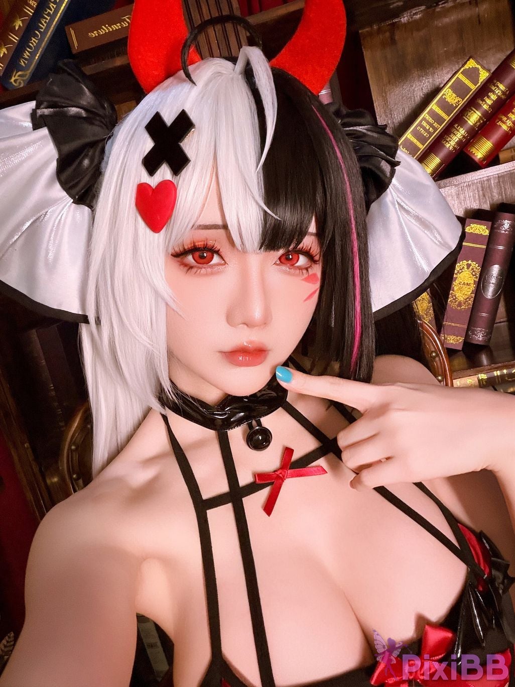 Cosplayer The star is late Hoshilily 2026 Year 06 monthly plan heterocyclic ring Requiem Raw hide Doujin PixiBB.COM 007