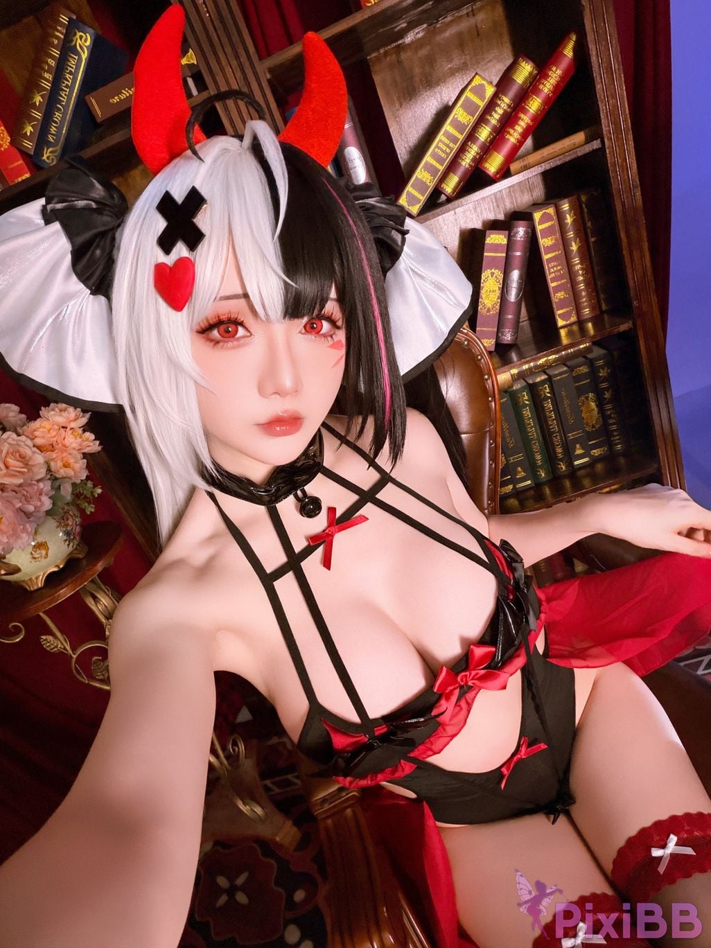 Cosplayer The star is late Hoshilily 2026 Year 06 monthly plan heterocyclic ring Requiem Raw hide Doujin PixiBB.COM 010