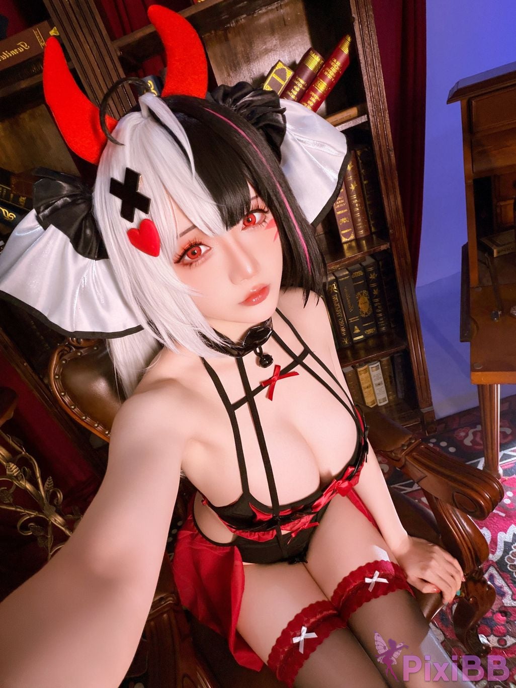 Cosplayer The star is late Hoshilily 2026 Year 06 monthly plan heterocyclic ring Requiem Raw hide Doujin PixiBB.COM 011