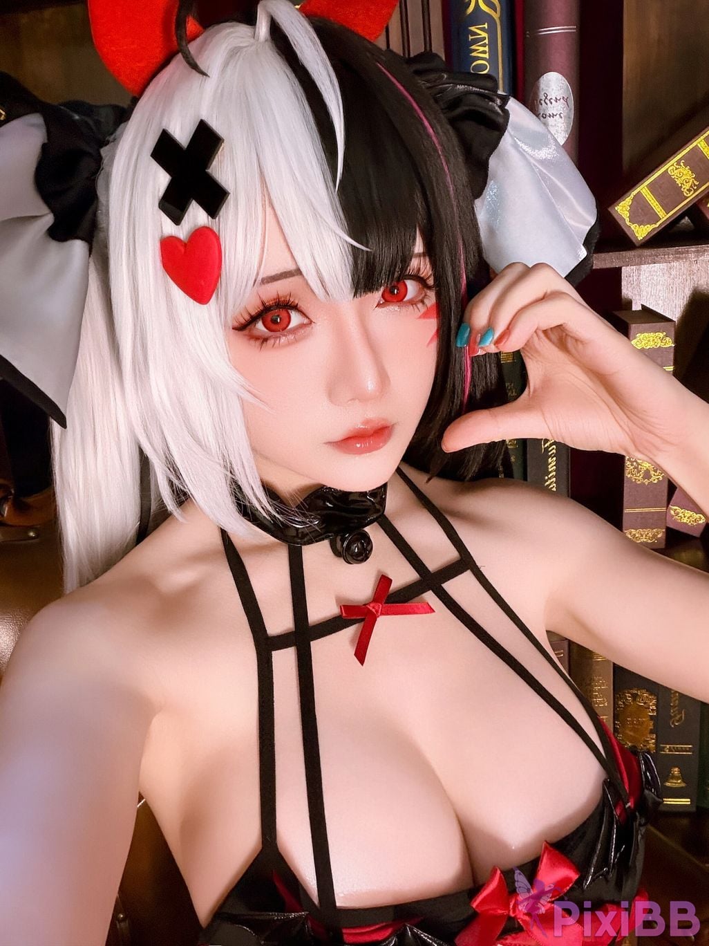Cosplayer The star is late Hoshilily 2026 Year 06 monthly plan heterocyclic ring Requiem Raw hide Doujin PixiBB.COM 012
