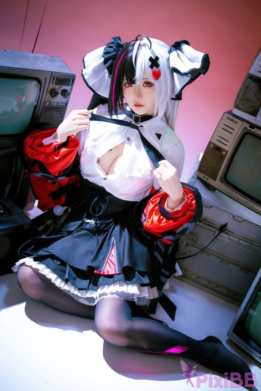 Cosplayer The star is late Hoshilily 2026 Year 06 monthly plan heterocyclic ring Requiem Raw hide Doujin PixiBB.COM 013
