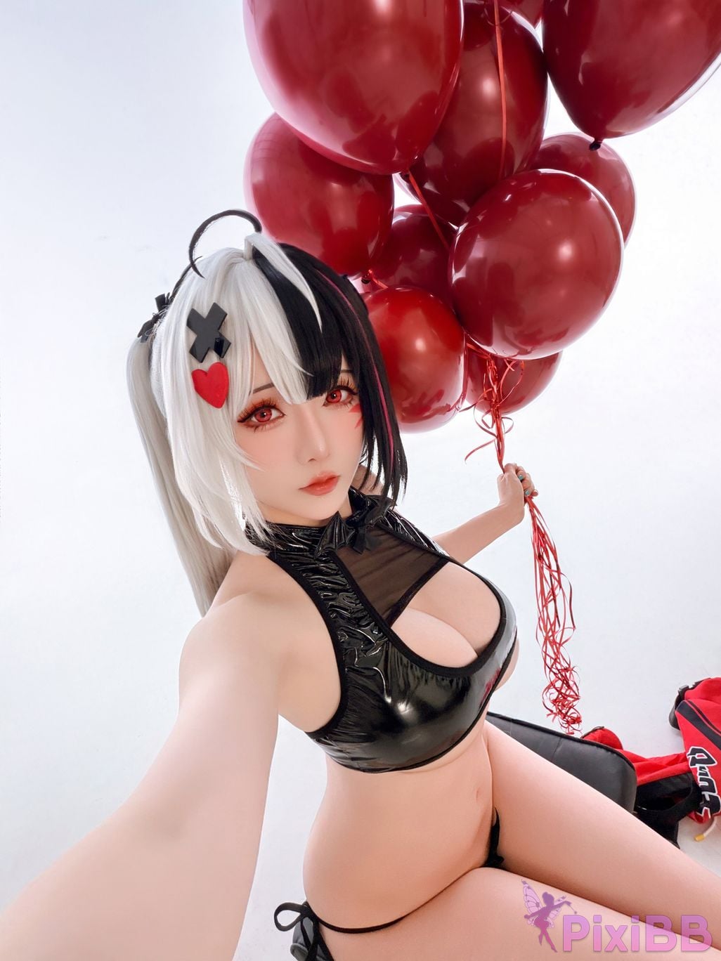 Cosplayer The star is late Hoshilily 2026 Year 06 monthly plan heterocyclic ring Requiem Raw hide Doujin PixiBB.COM 019