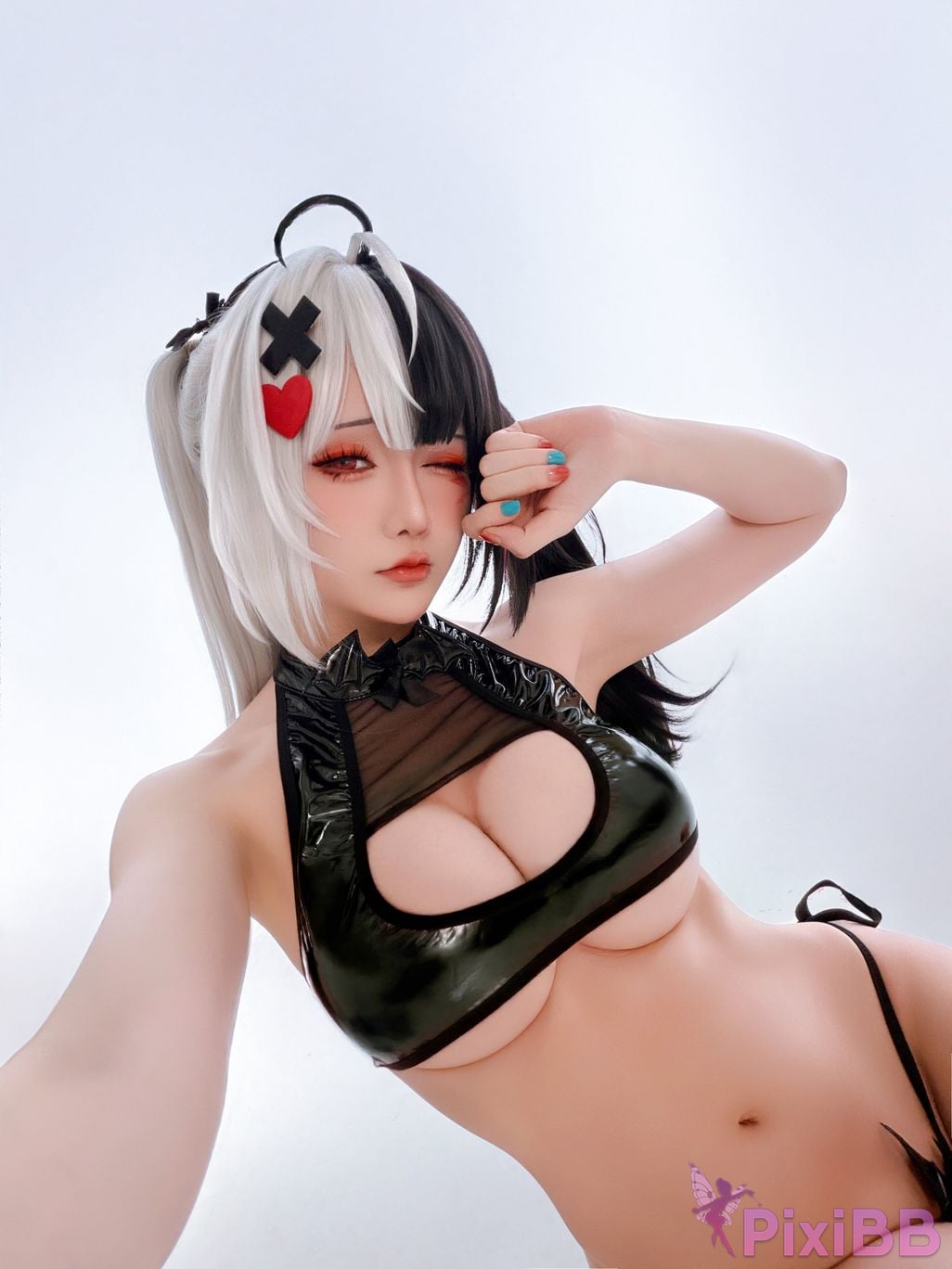 Cosplayer The star is late Hoshilily 2026 Year 06 monthly plan heterocyclic ring Requiem Raw hide Doujin PixiBB.COM 023