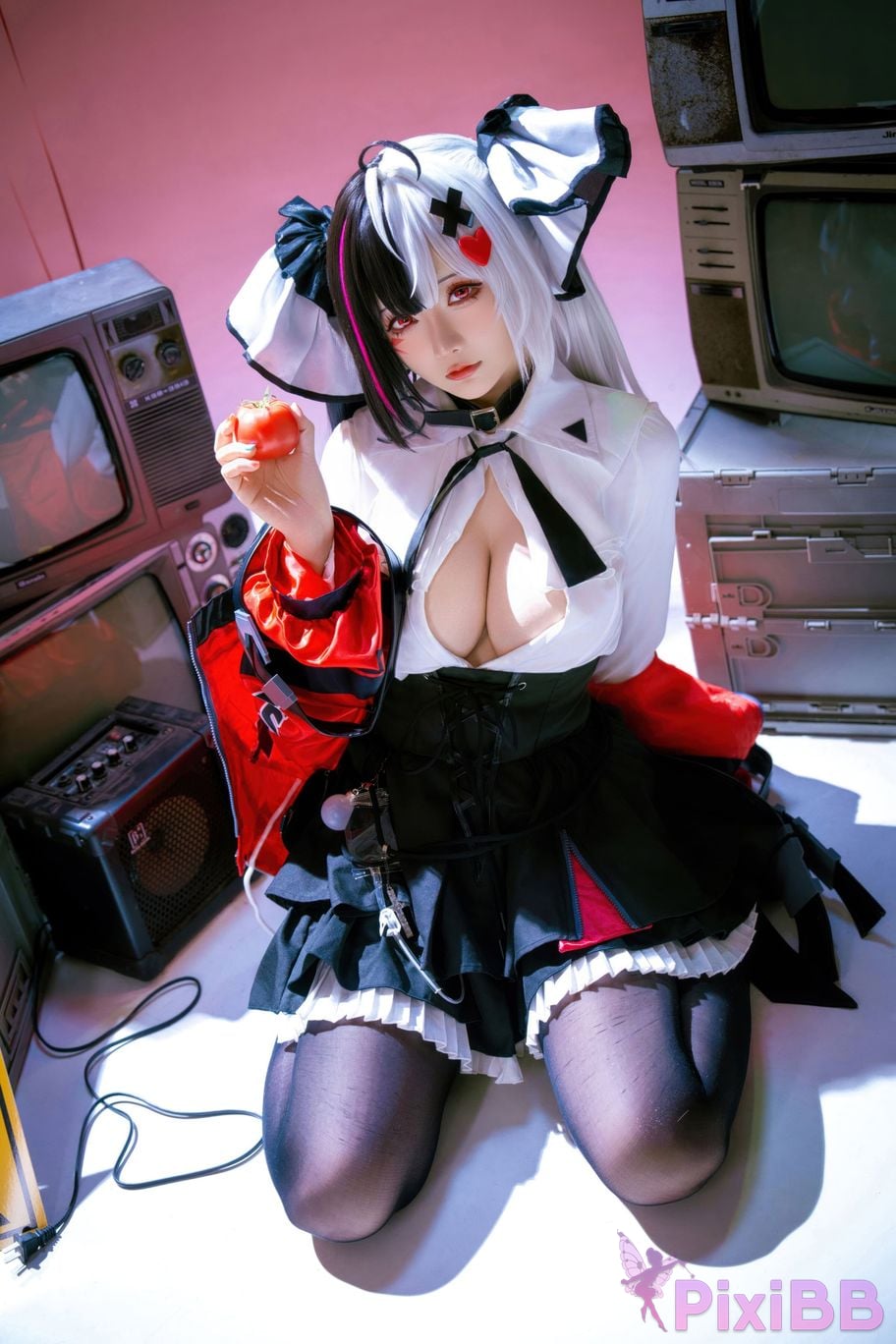 Cosplayer The star is late Hoshilily 2026 Year 06 monthly plan heterocyclic ring Requiem Raw hide Doujin PixiBB.COM 030
