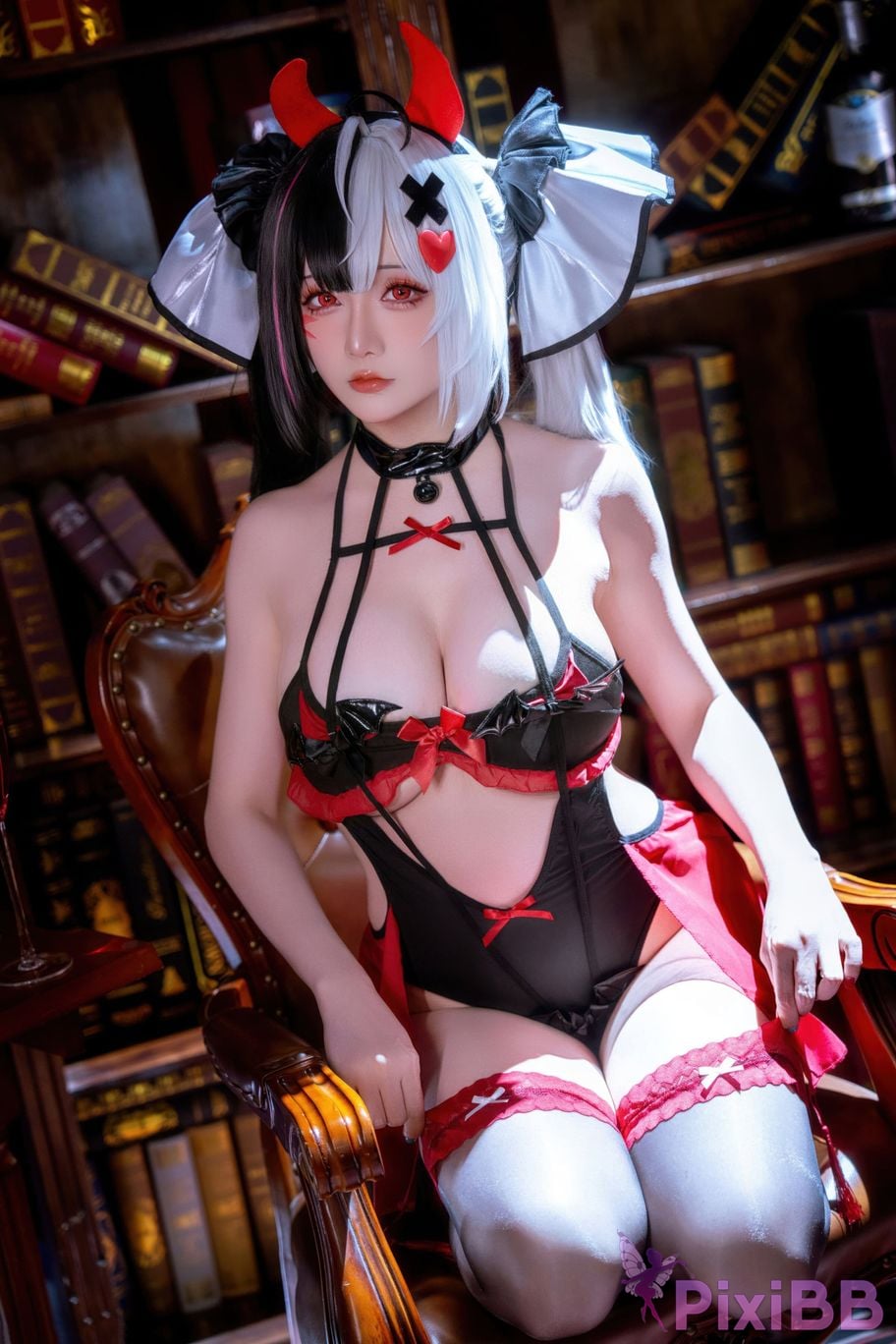 Cosplayer The star is late Hoshilily 2026 Year 06 monthly plan heterocyclic ring Requiem Raw hide Doujin PixiBB.COM 048