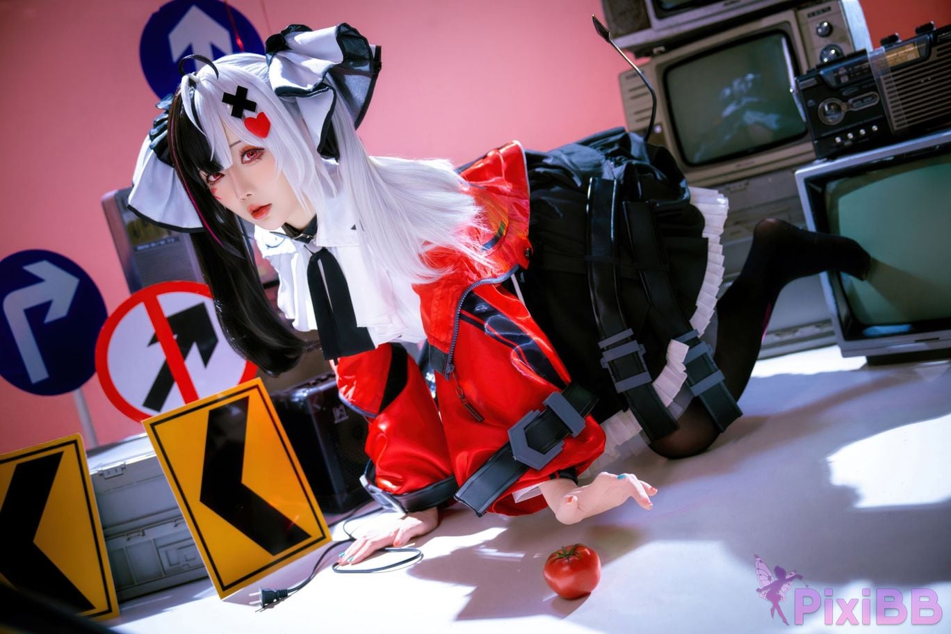 Cosplayer The star is late Hoshilily 2026 Year 06 monthly plan heterocyclic ring Requiem Raw hide Doujin PixiBB.COM 055