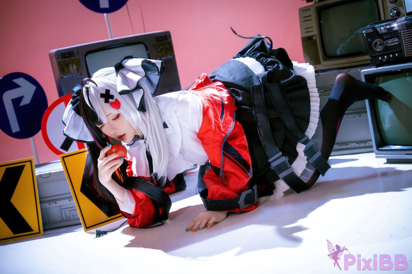 Cosplayer The star is late Hoshilily 2026 Year 06 monthly plan heterocyclic ring Requiem Raw hide Doujin PixiBB.COM 066
