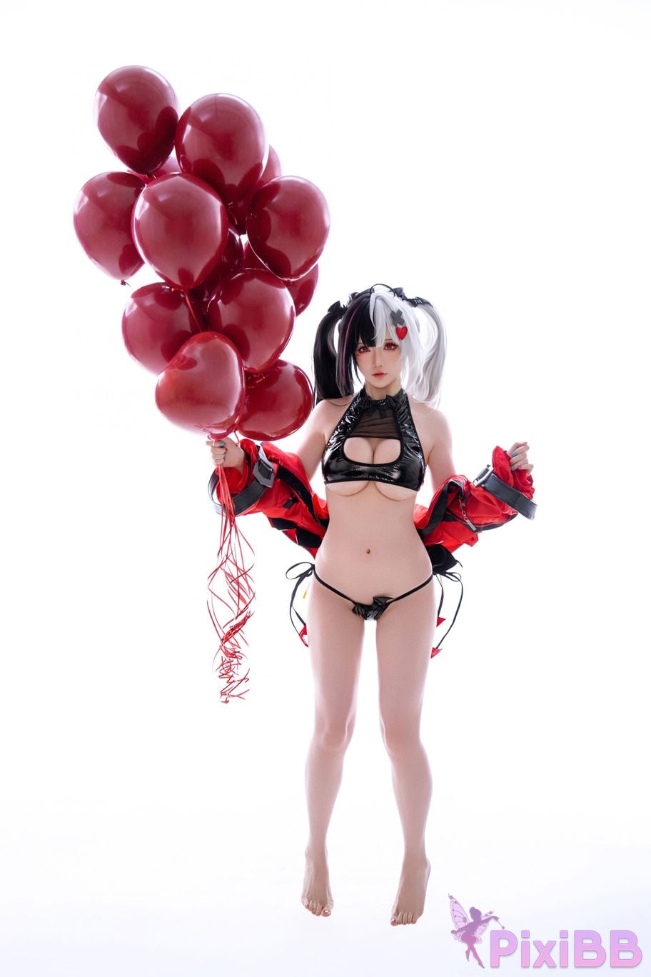 Cosplayer The star is late Hoshilily 2026 Year 06 monthly plan heterocyclic ring Requiem Raw hide Doujin PixiBB.COM 068