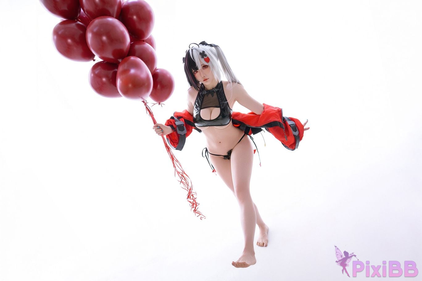 Cosplayer The star is late Hoshilily 2026 Year 06 monthly plan heterocyclic ring Requiem Raw hide Doujin PixiBB.COM 069