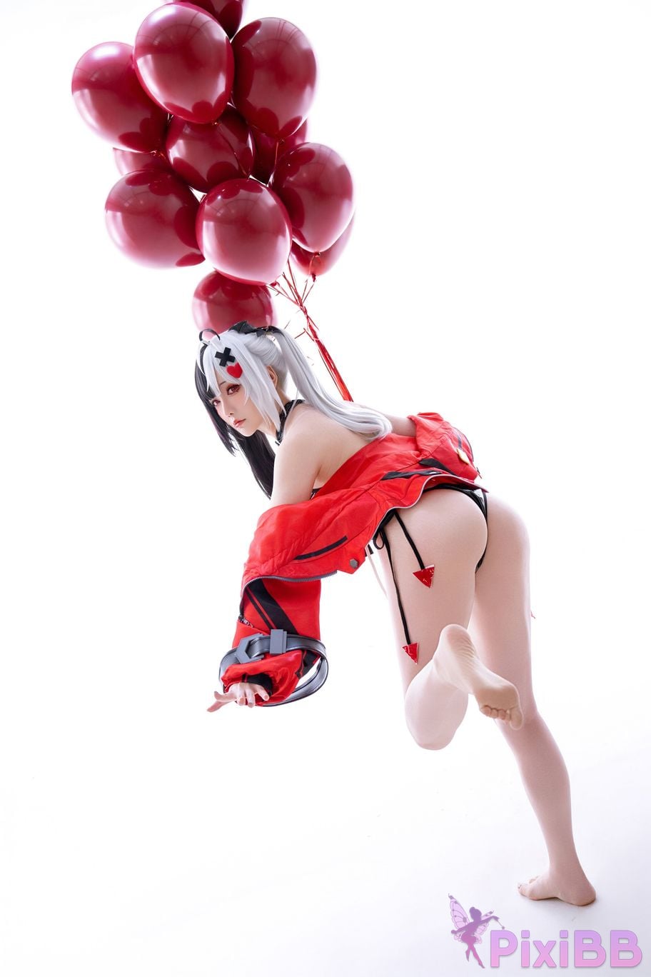 Cosplayer The star is late Hoshilily 2026 Year 06 monthly plan heterocyclic ring Requiem Raw hide Doujin PixiBB.COM 071