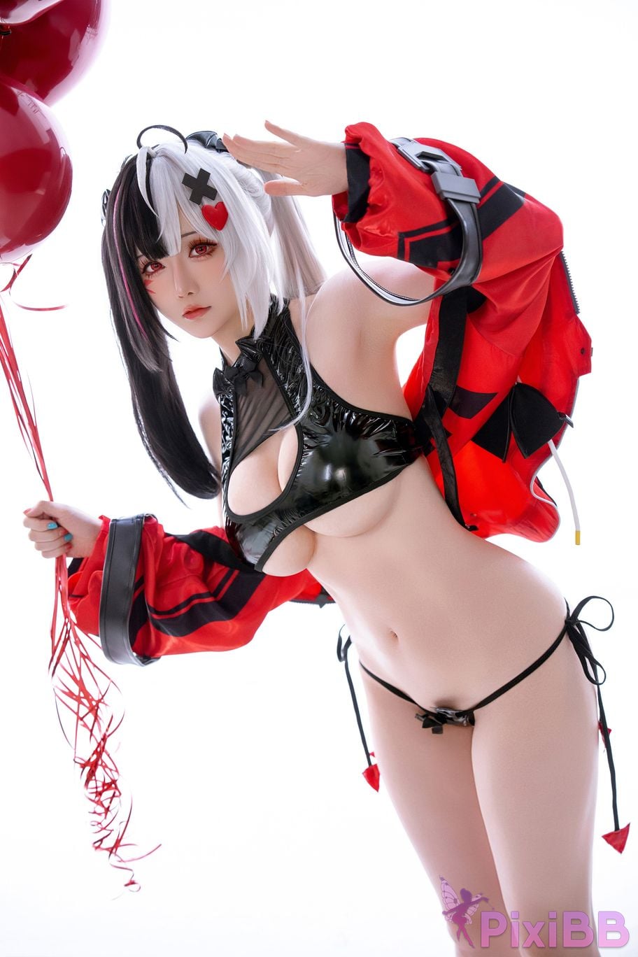 Cosplayer The star is late Hoshilily 2026 Year 06 monthly plan heterocyclic ring Requiem Raw hide Doujin PixiBB.COM 072
