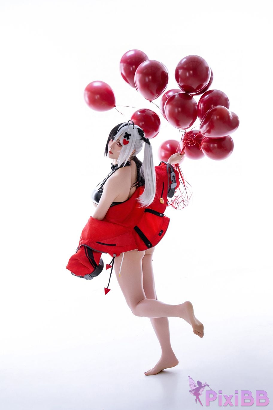 Cosplayer The star is late Hoshilily 2026 Year 06 monthly plan heterocyclic ring Requiem Raw hide Doujin PixiBB.COM 074