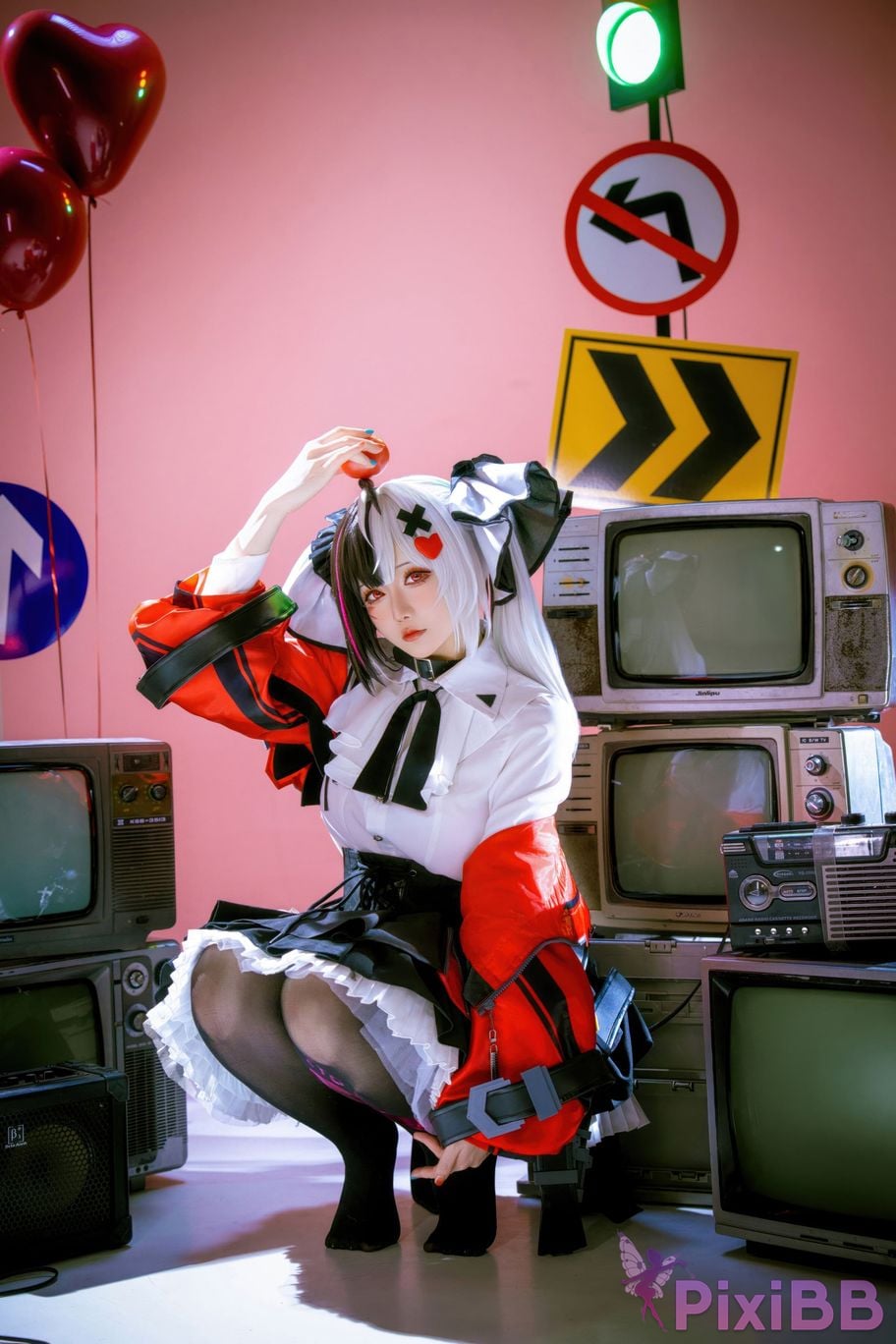Cosplayer The star is late Hoshilily 2026 Year 06 monthly plan heterocyclic ring Requiem Raw hide Doujin PixiBB.COM 077
