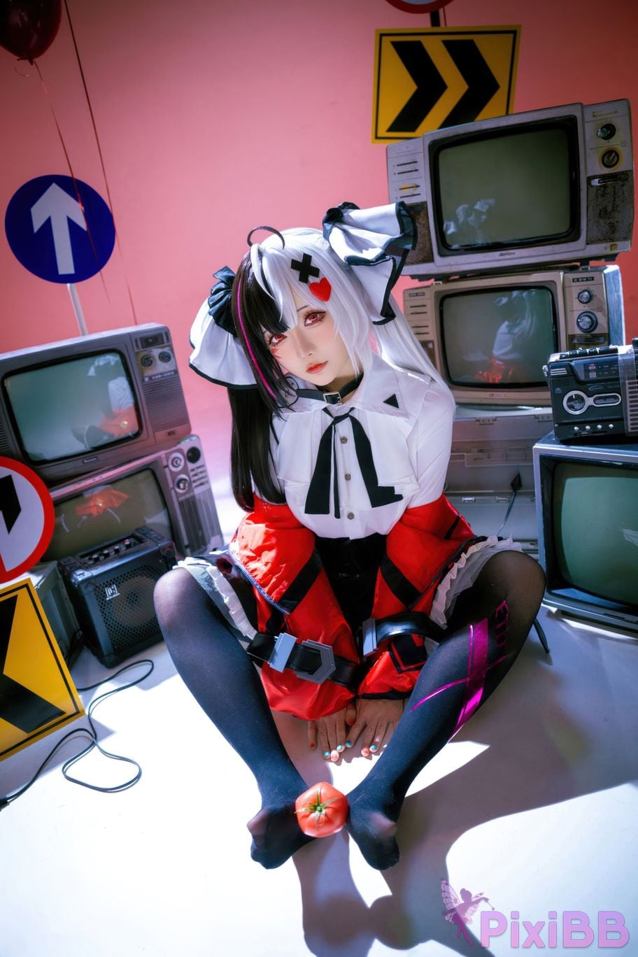 Cosplayer The star is late Hoshilily 2026 Year 06 monthly plan heterocyclic ring Requiem Raw hide Doujin PixiBB.COM 088