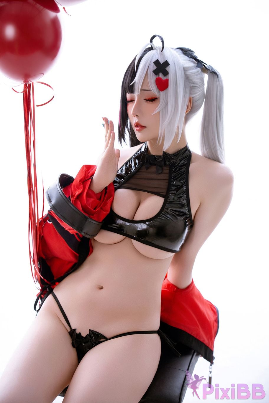 Cosplayer The star is late Hoshilily 2026 Year 06 monthly plan heterocyclic ring Requiem Raw hide Doujin PixiBB.COM 091