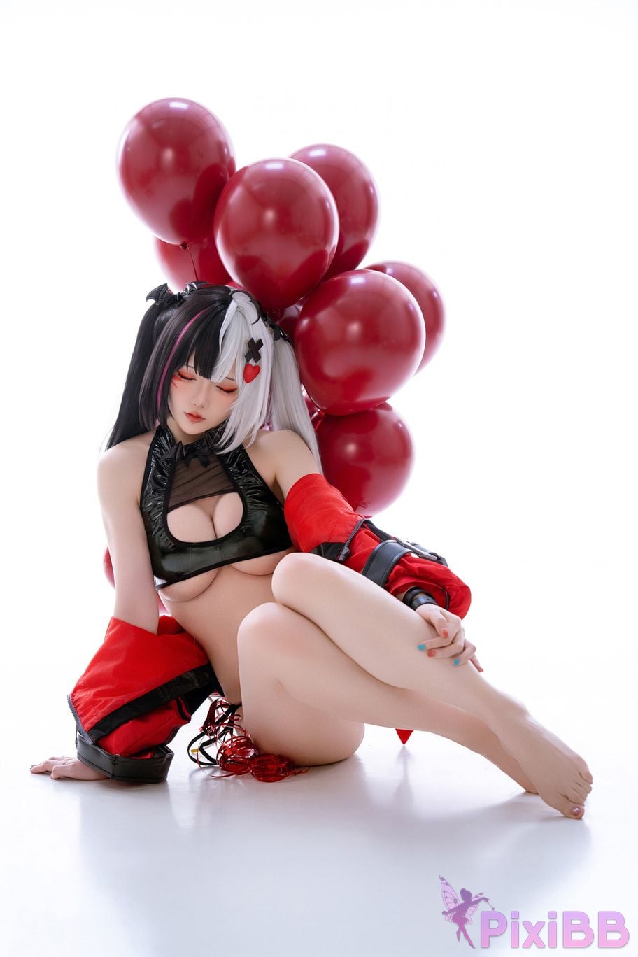 Cosplayer The star is late Hoshilily 2026 Year 06 monthly plan heterocyclic ring Requiem Raw hide Doujin PixiBB.COM 100