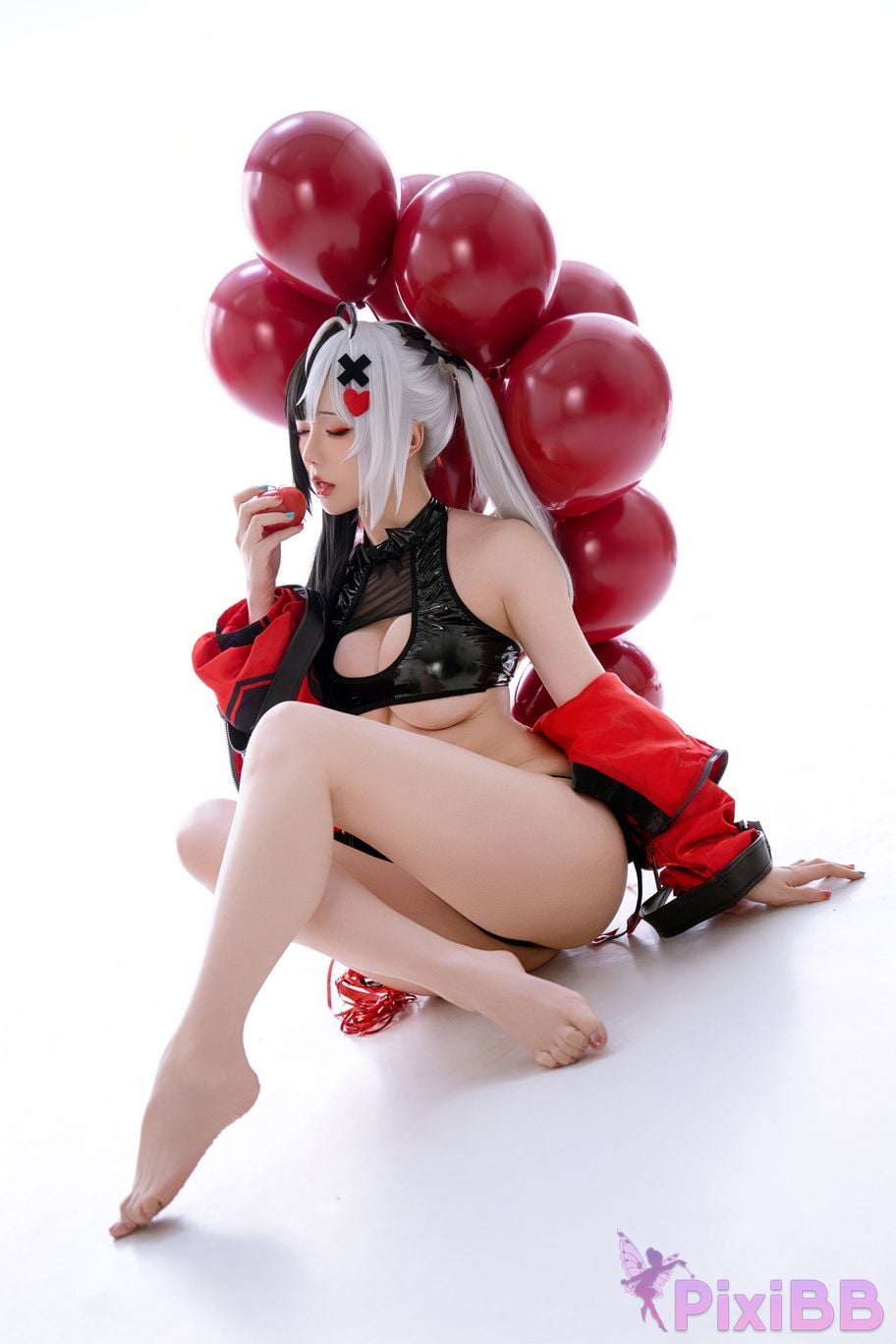 Cosplayer The star is late Hoshilily 2026 Year 06 monthly plan heterocyclic ring Requiem Raw hide Doujin PixiBB.COM 103