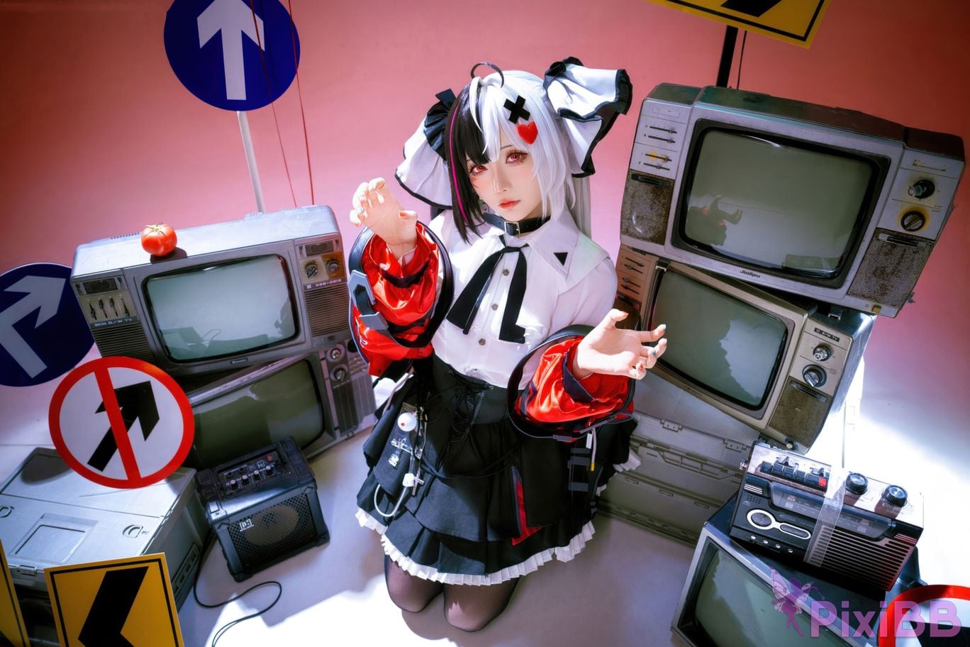Cosplayer The star is late Hoshilily 2026 Year 06 monthly plan heterocyclic ring Requiem Raw hide Doujin PixiBB.COM 110