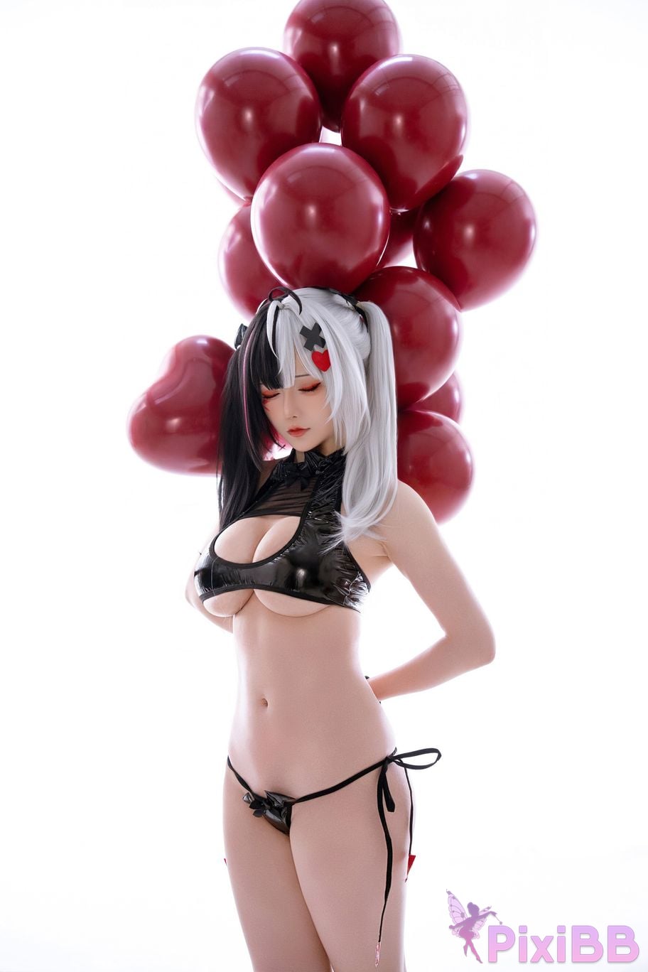 Cosplayer The star is late Hoshilily 2026 Year 06 monthly plan heterocyclic ring Requiem Raw hide Doujin PixiBB.COM 111