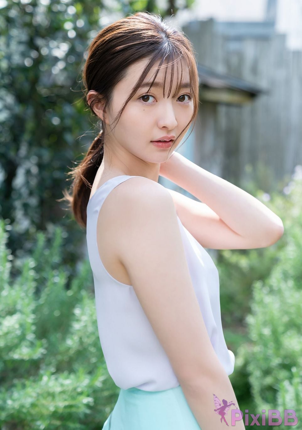 Japanese Idol Moka Hashimoto Moeka harem fetish gravure I might like it PixiBB.COM 018
