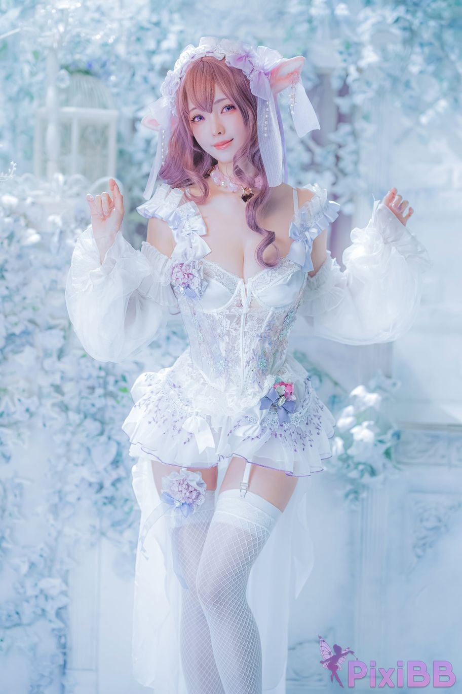 Cosplayer Ely eee ElyEE child Blooming Fairy hua zhan jing ling PixiBB.COM 012