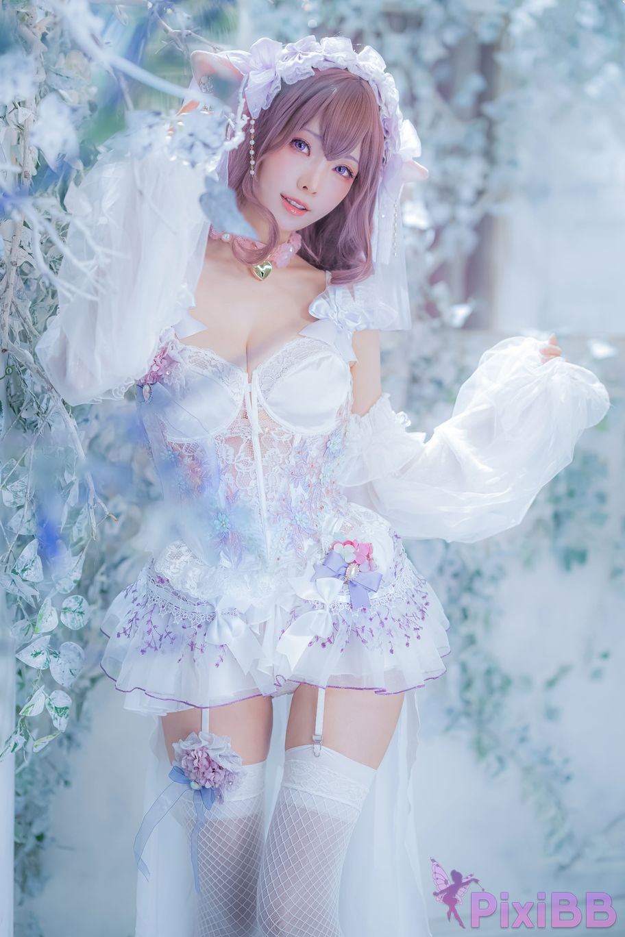 Cosplayer Ely eee ElyEE child Blooming Fairy hua zhan jing ling PixiBB.COM 013