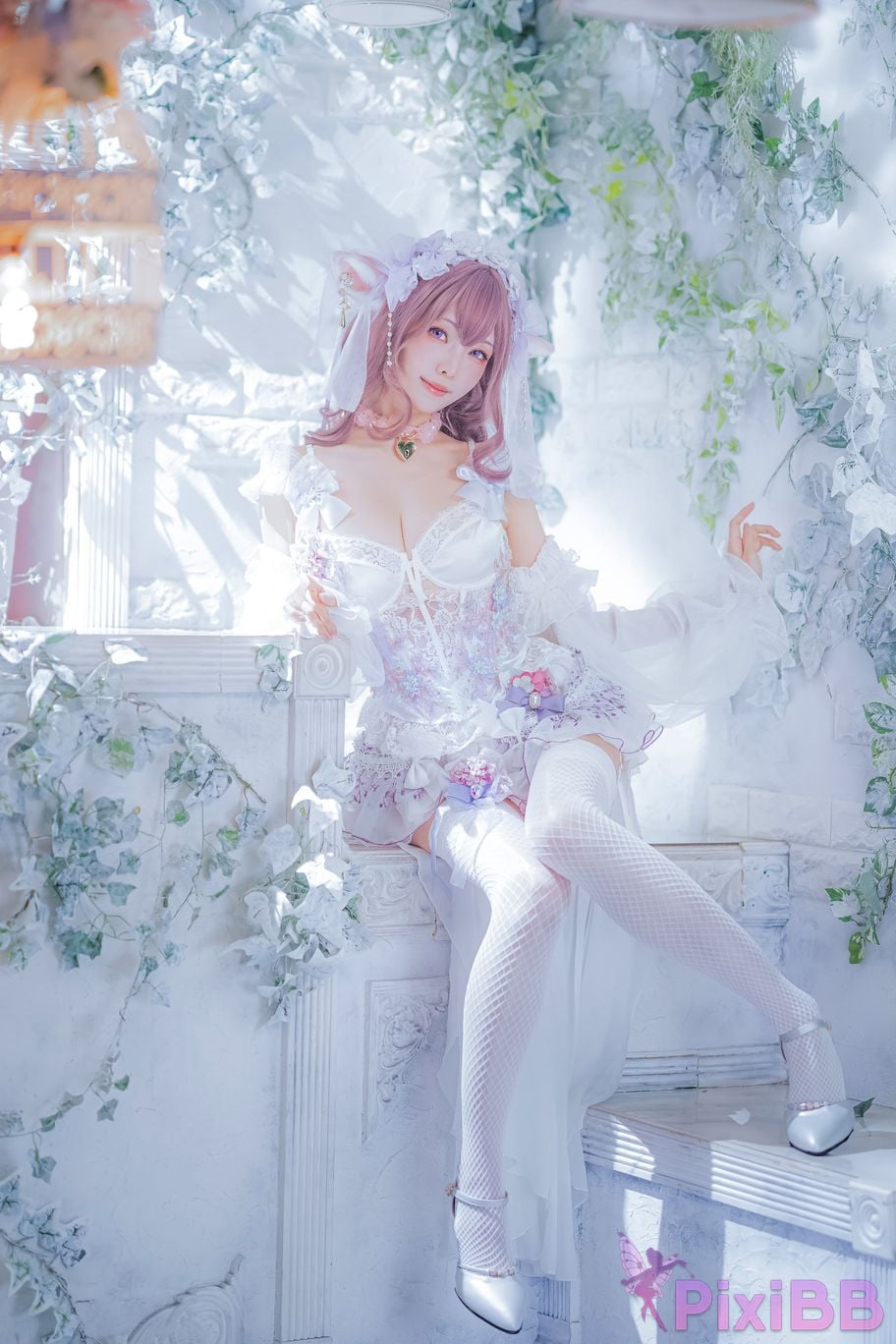 Cosplayer Ely eee ElyEE child Blooming Fairy hua zhan jing ling PixiBB.COM 020