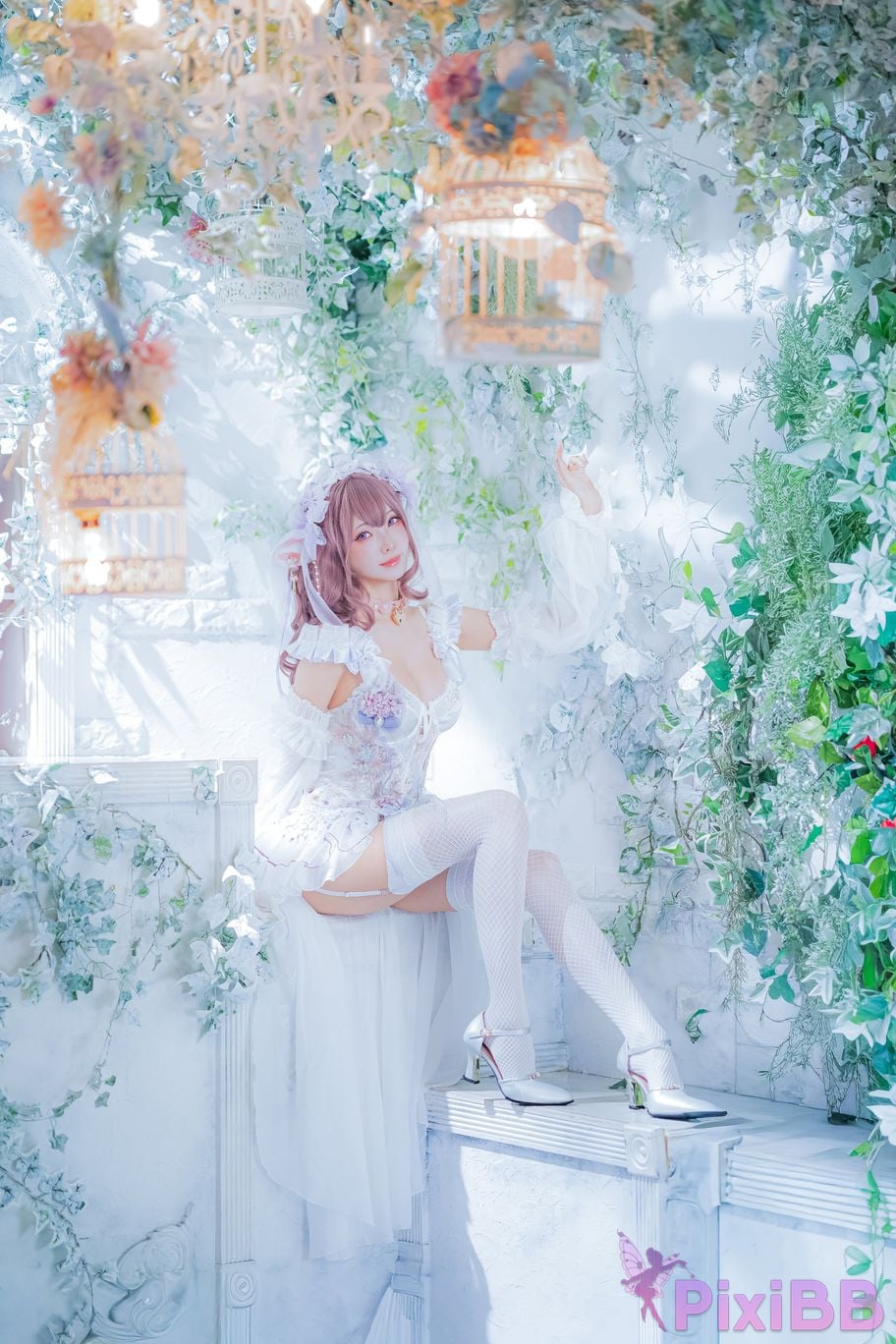 Cosplayer Ely eee ElyEE child Blooming Fairy hua zhan jing ling PixiBB.COM 026