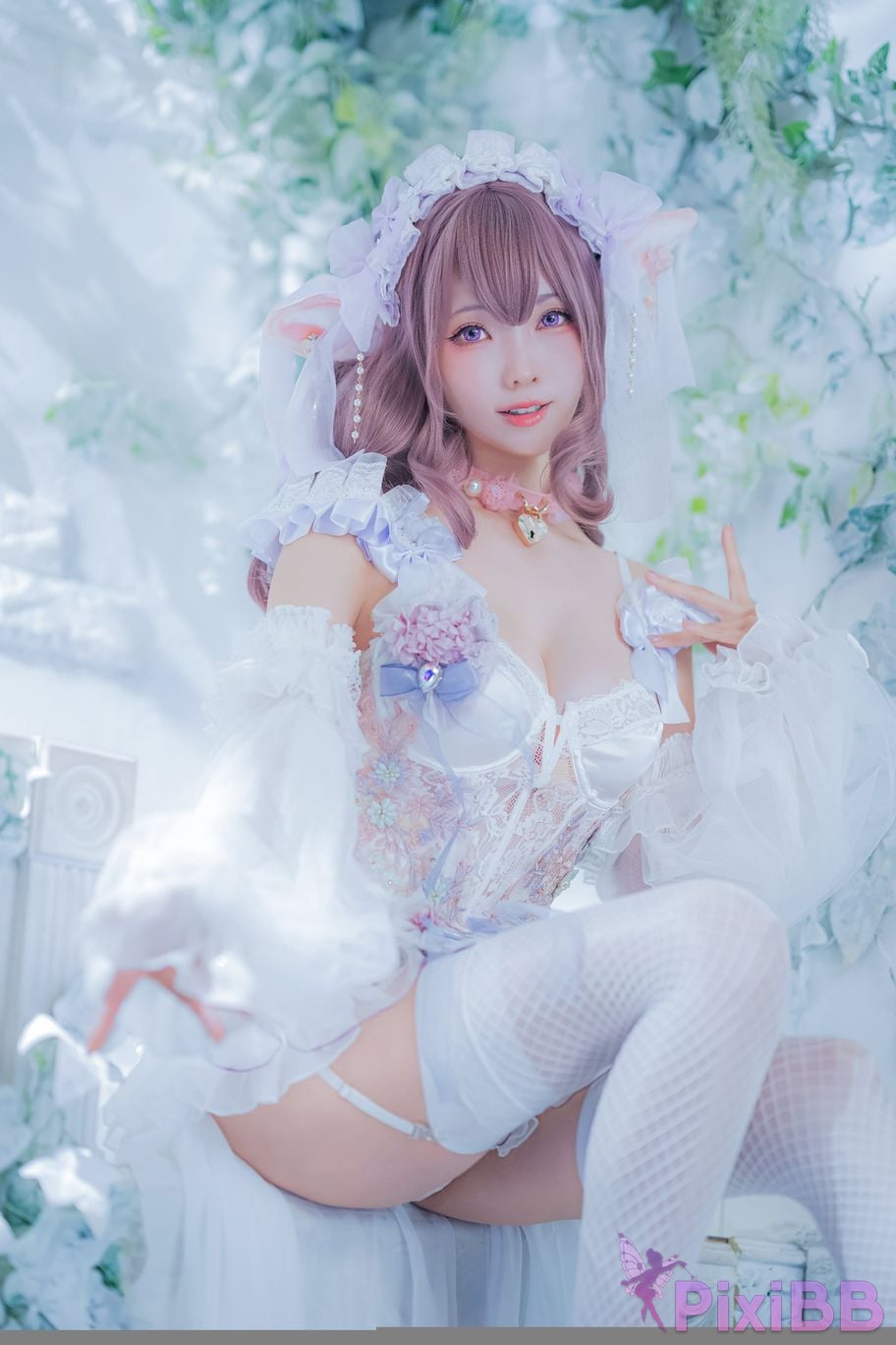 Cosplayer Ely eee ElyEE child Blooming Fairy hua zhan jing ling PixiBB.COM 030